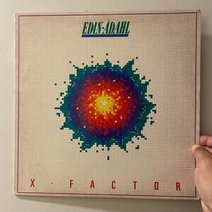 Edin-Adahl - X-Factor LP vintage vinyl record christian rock